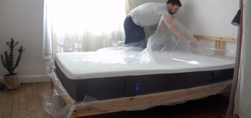 Déballage matelas Emma