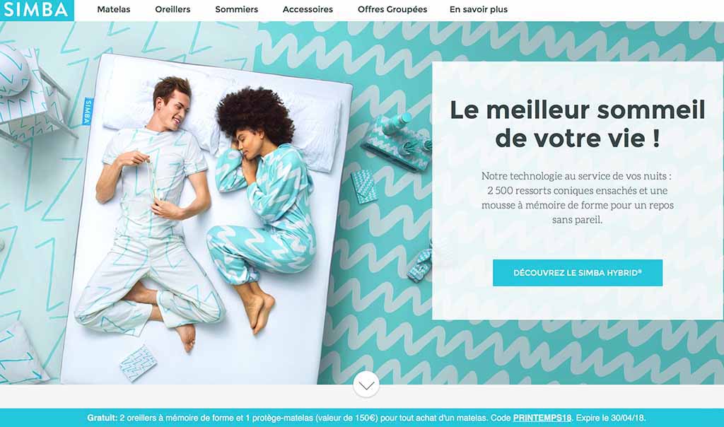 offre Simba matelas