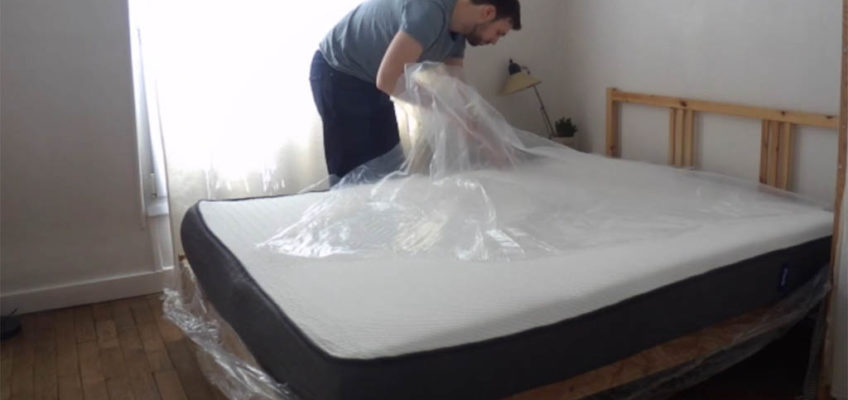 Déballage matelas Casper