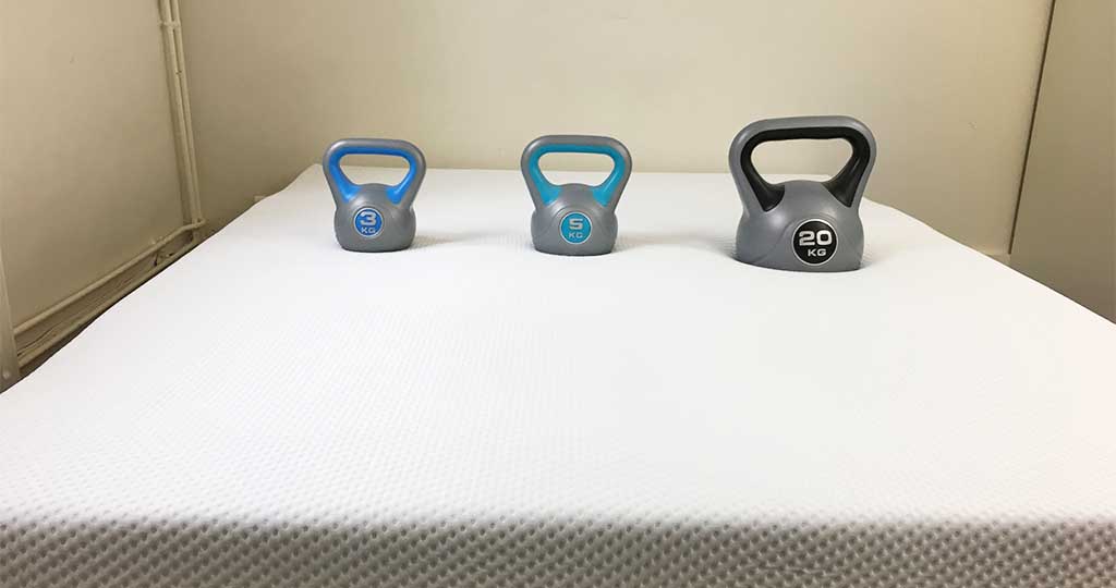 matelas emma one enfoncement