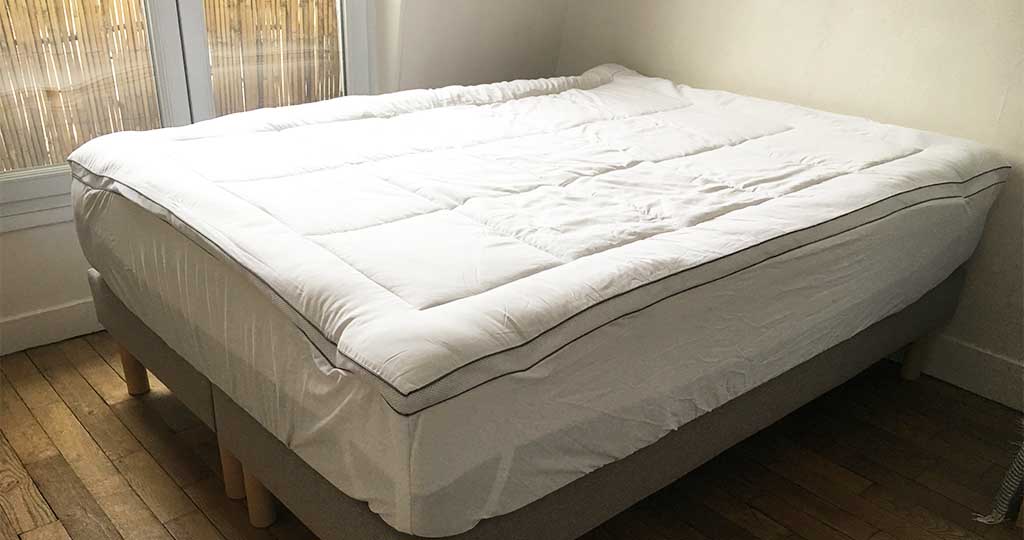 surmatelas mello housse