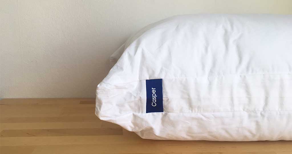 oreiller Casper détail