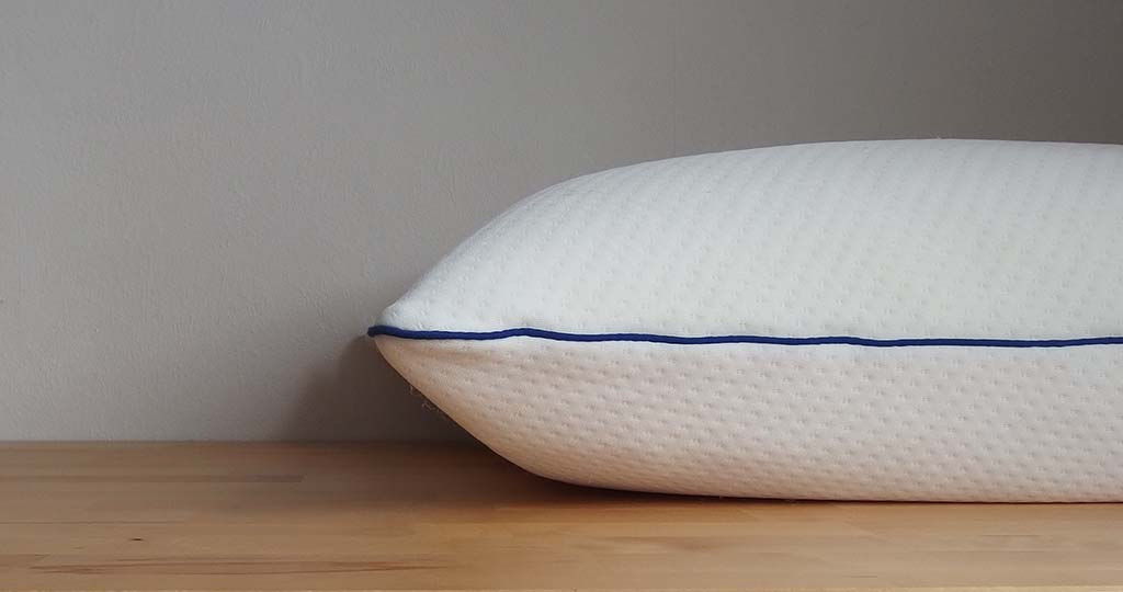 oreiller bleu câlin côté