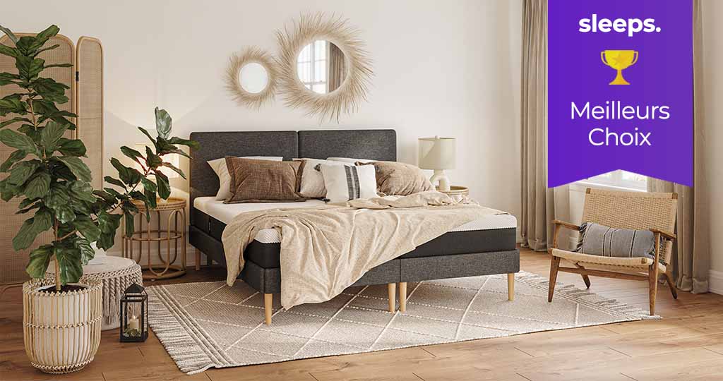 meilleurs matelas hybrides à ressorts
